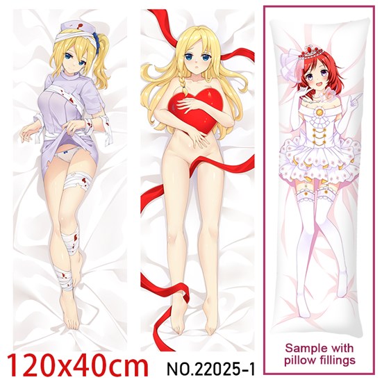 Anime Girl Hayasaka Ai Dakimakura Hugging Body Pillow Case Cover