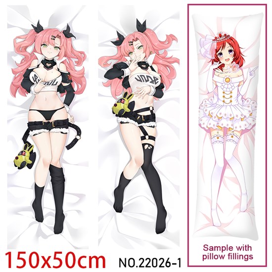 Anime Girl Nicole Demara Dakimakura Hugging Body Pillow Case Cover
