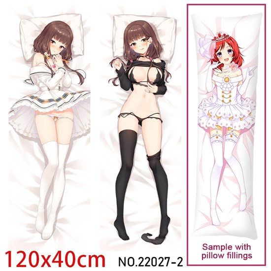 Anime Girl Iino Miko Dakimakura Hugging Body Pillow Case Cover