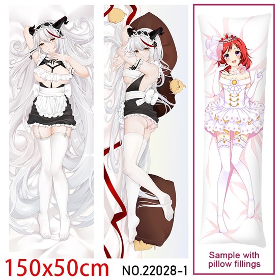 Anime Girl Agir Dakimakura Hugging Body Pillow Case Cover