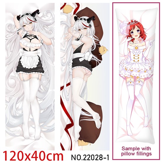 Anime Girl Agir Dakimakura Hugging Body Pillow Case Cover