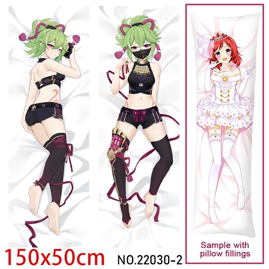 Anime Girl Kuki Shinobu Dakimakura Hugging Body Pillow Case Cover