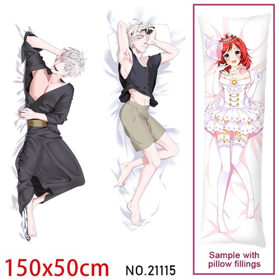 Anime Gojo Satoru Dakimakura Hugging Body Pillow Case Cover