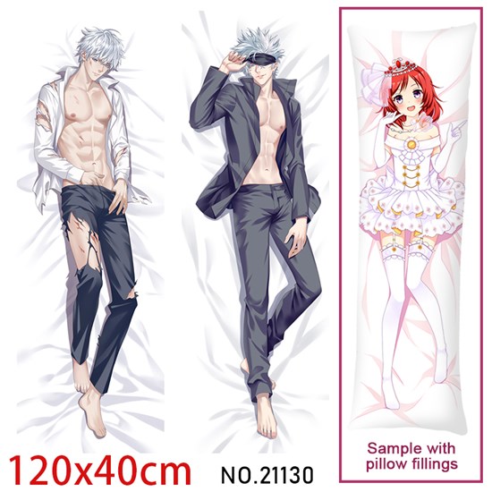 Anime Gojo Satoru Dakimakura Hugging Body Pillow Case Cover