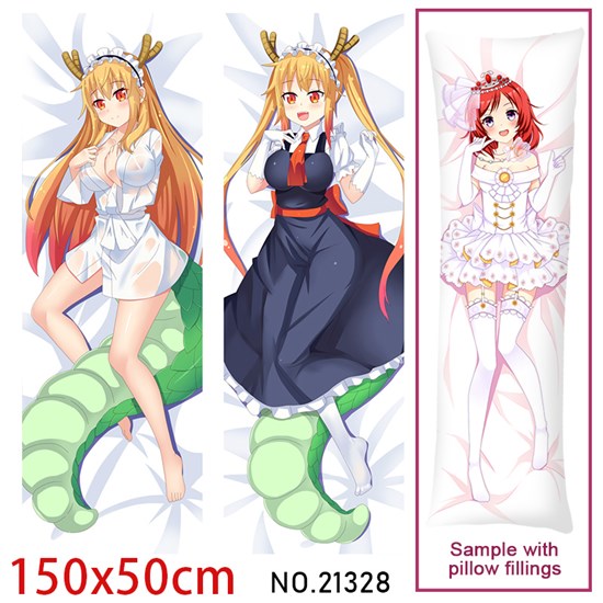 Anime Girl Tohru Dakimakura Hugging Body Pillow Case Cover