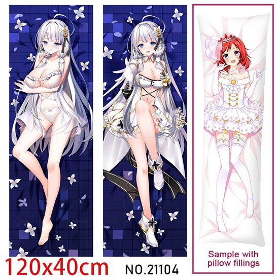 Anime Girl USS Enterprise Dakimakura Hugging Body Pillow Case Cover