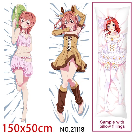 Anime Girl Sakurasawa Sumi Dakimakura Hugging Body Pillow Case Cover