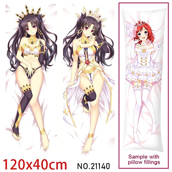 Anime Girl Tohsaka Rin Dakimakura Hugging Body Pillow Case Cover