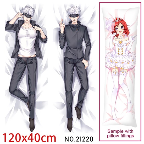 Anime Gojo Satoru Dakimakura Hugging Body Pillow Case Cover