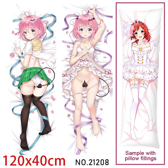 Anime Girl Momo Dakimakura Hugging Body Pillow Case Cover