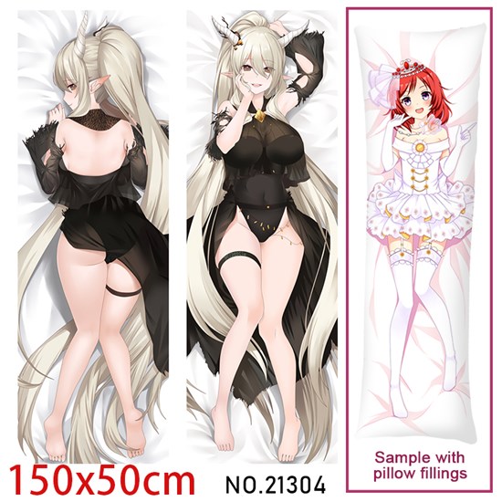 Anime Girl Shining Hugging Body Pillow Case Cover