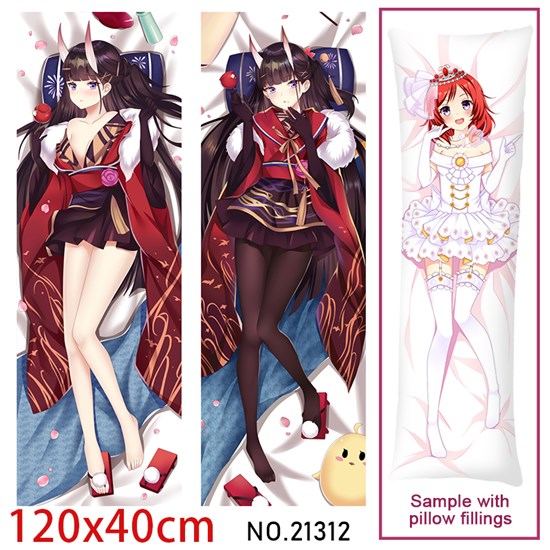Anime Girl IJN Noshiro Dakimakura Hugging Body Pillow Case Cover