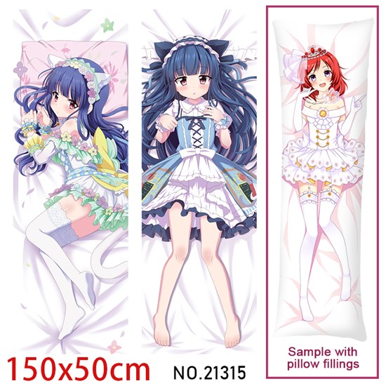 Anime Girl Sajo Yukimi Dakimakura Hugging Body Pillow Case Cover