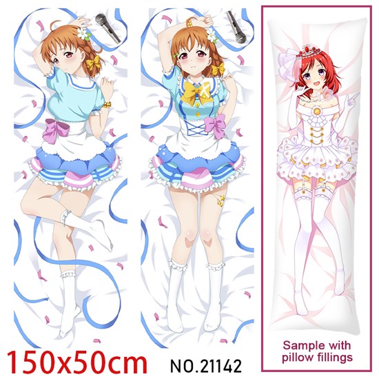 Anime Girl Honoka Kousaka Dakimakura Hugging Body Pillow Case Cover