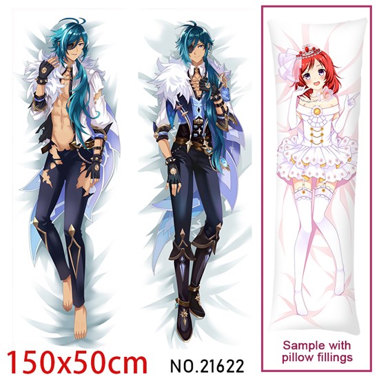 Anime Kaeya Dakimakura Hugging Body Pillow Case Cover