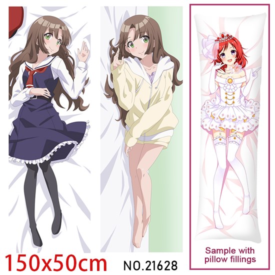 Anime Girl Momosaka Maria Dakimakura Hugging Body Pillow Case Cover