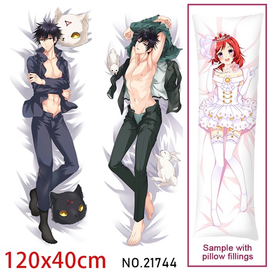 Anime Fushiguro Megumi Dakimakura Hugging Body Pillow Case Cover