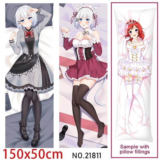 Anime Girl Siesta Dakimakura Hugging Body Pillow Case Cover