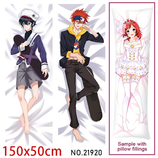 Anime Chinen Miya Reki Dakimakura Hugging Body Pillow Case Cover