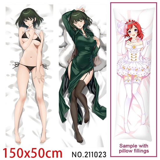 Anime Girl Fubuki Dakimakura Hugging Body Pillow Case Cover