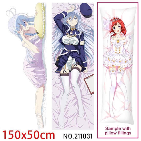 Anime Girl Vladilena Dakimakura Hugging Body Pillow Case Cover