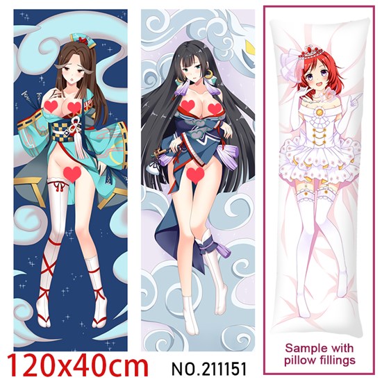 Anime Girl Enenra Dakimakura Hugging Body Pillow Case Cover