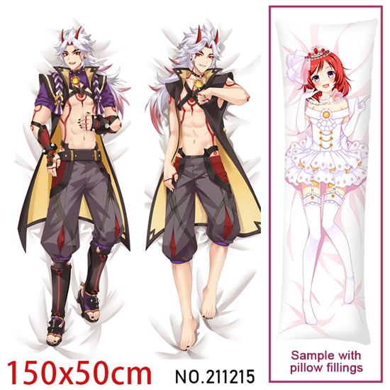 Anime Arataki Itto Dakimakura Hugging Body Pillow Case Cover