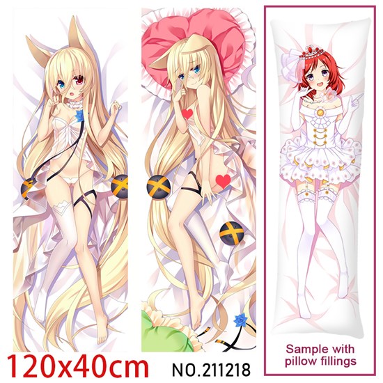 Anime Girl Heckler Dakimakura Hugging Body Pillow Case Cover