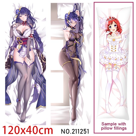 Anime Girl Beelzebul Dakimakura Hugging Body Pillow Case Cover