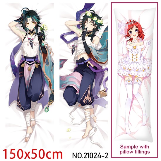 Anime Xiao Dakimakura Hugging Body Pillow Case Cover