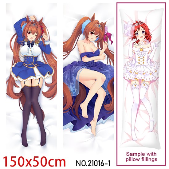 Anime Girl Daiwa Scarlet Dakimakura Hugging Body Pillow Case Cover