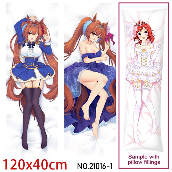 Anime Girl Daiwa Scarlet Dakimakura Hugging Body Pillow Case Cover