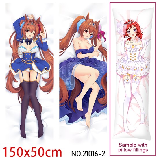 Anime Girl Daiwa Scarlet Dakimakura Hugging Body Pillow Case Cover