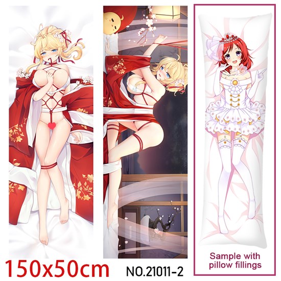 Anime Girl HMS Glorious Dakimakura Hugging Body Pillow Case Cover
