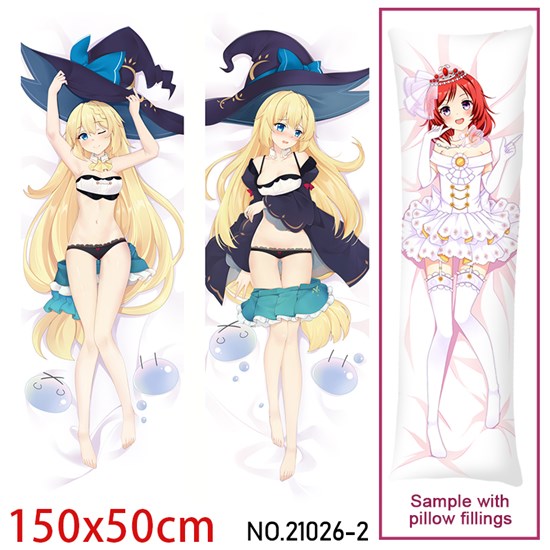 Anime Girl Azusa Aizawa Dakimakura Hugging Body Pillow Case Cover