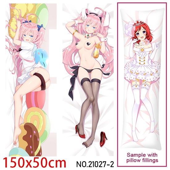 Anime Girl Milim Nava Dakimakura Hugging Body Pillow Case Cover