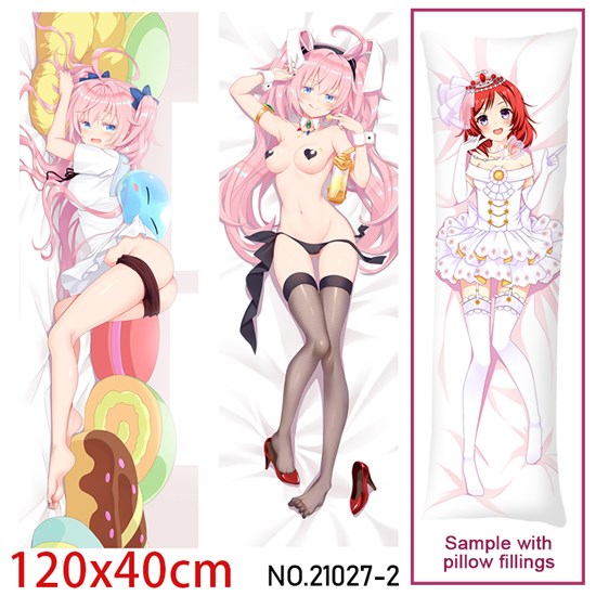 Anime Girl Milim Nava Dakimakura Hugging Body Pillow Case Cover
