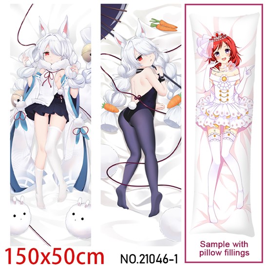 Anime Girl IJN Shirayuki Dakimakura Hugging Body Pillow Case Cover