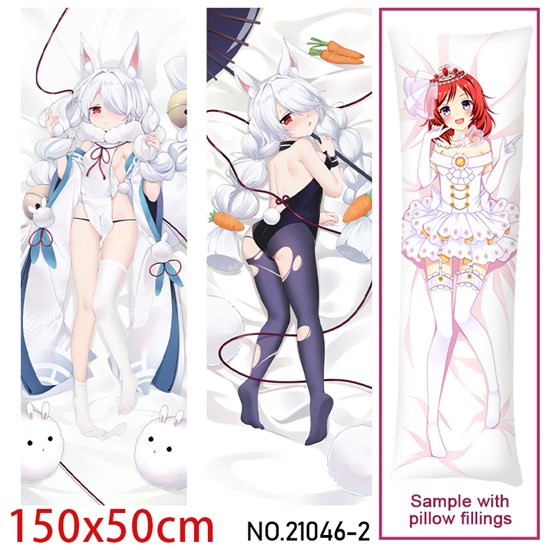 Anime Girl IJN Shirayuki Dakimakura Hugging Body Pillow Case Cover