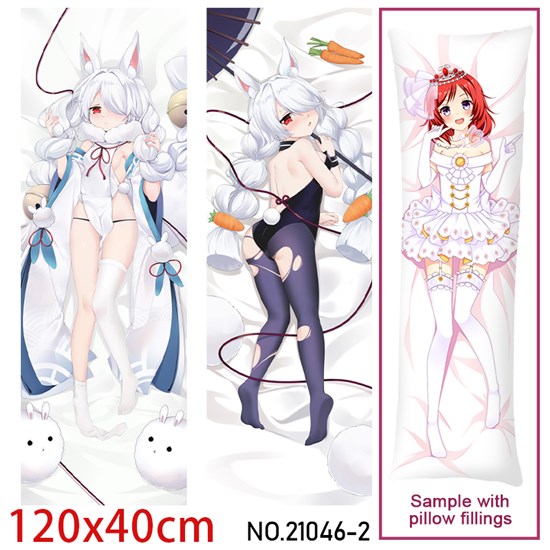 Anime Girl IJN Shirayuki Dakimakura Hugging Body Pillow Case Cover