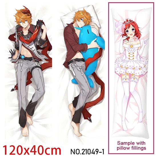 Anime Tartaglia Dakimakura Hugging Body Pillow Case Cover