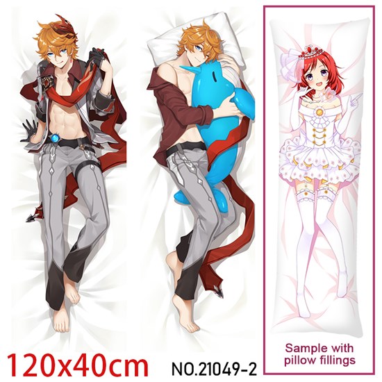Anime Tartaglia Dakimakura Hugging Body Pillow Case Cover