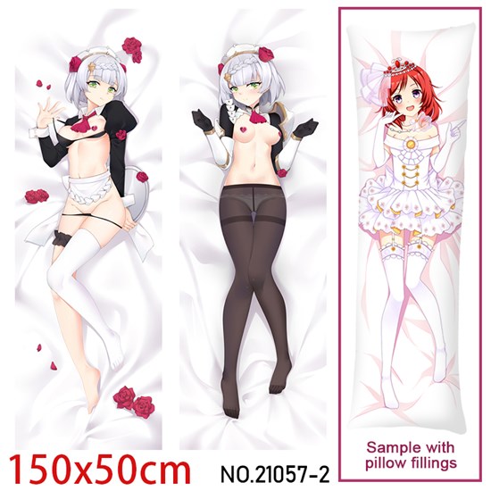 Anime Girl Noelle Dakimakura Hugging Body Pillow Case Cover