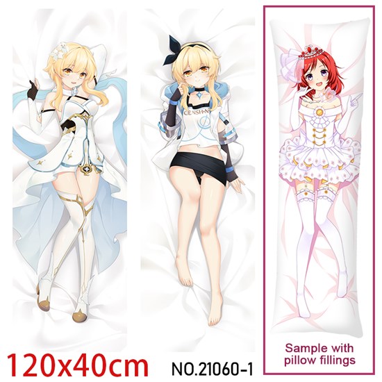 Anime Girl Lumine Dakimakura Hugging Body Pillow Case Cover