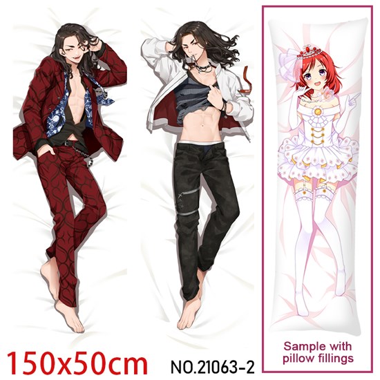 Anime Baji Keisuke Dakimakura Hugging Body Pillow Case Cover