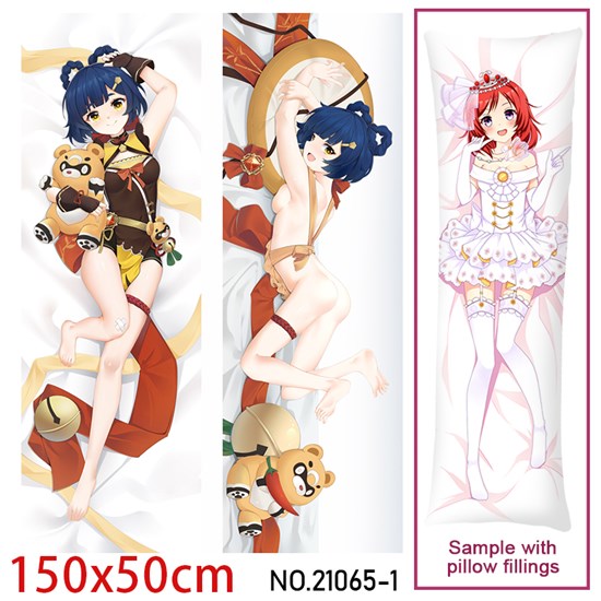 Anime Girl Xiangling Dakimakura Hugging Body Pillow Case Cover