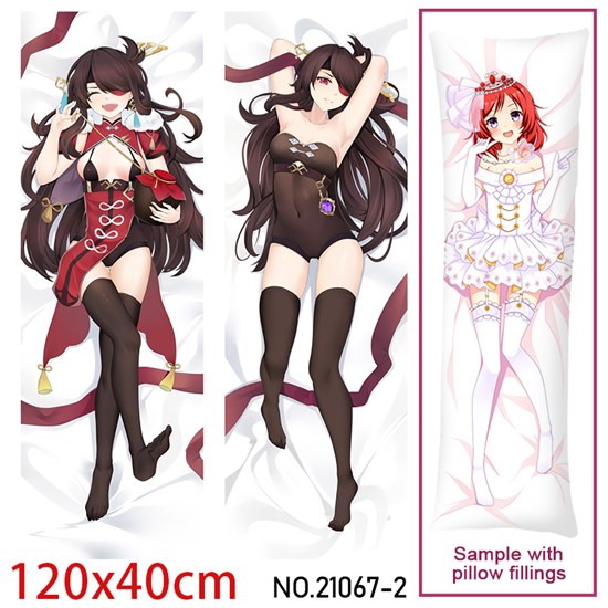 Anime Girl Beidou Dakimakura Hugging Body Pillow Case Cover