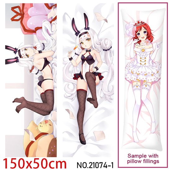 Anime Girl Shimakaze Dakimakura Hugging Body Pillow Case Cover