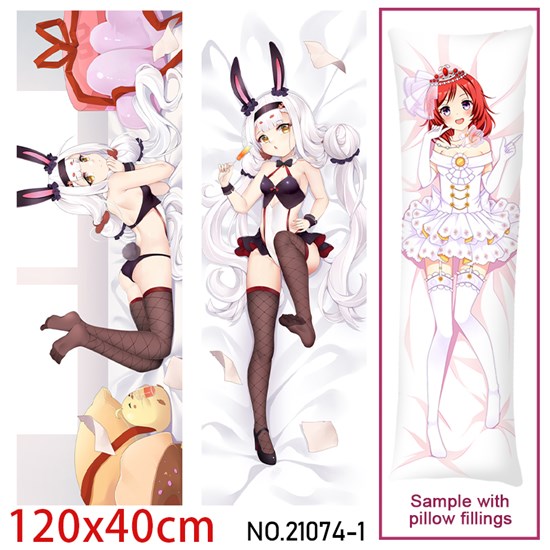 Anime Girl Shimakaze Dakimakura Hugging Body Pillow Case Cover