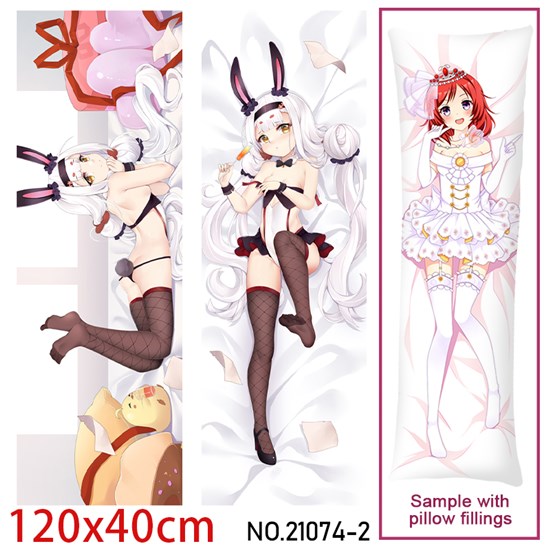 Anime Girl Shimakaze Dakimakura Hugging Body Pillow Case Cover